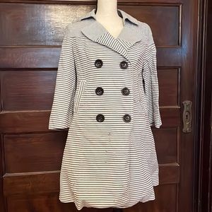 Vintage Anthropologie Elevenses swing coat